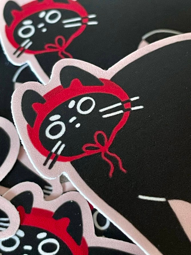 Evil Cat Sticker