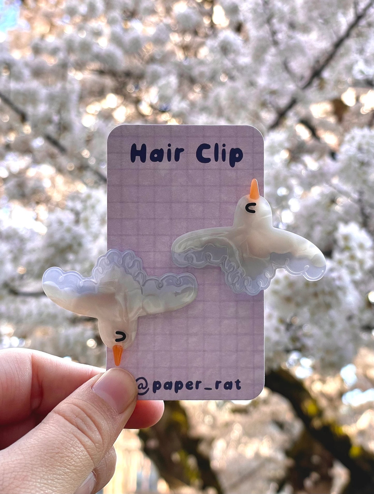Seagull Barrette Hair Clip | Hair Barrettes | Hair Accessories