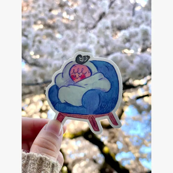 Cozy Hazel Sticker