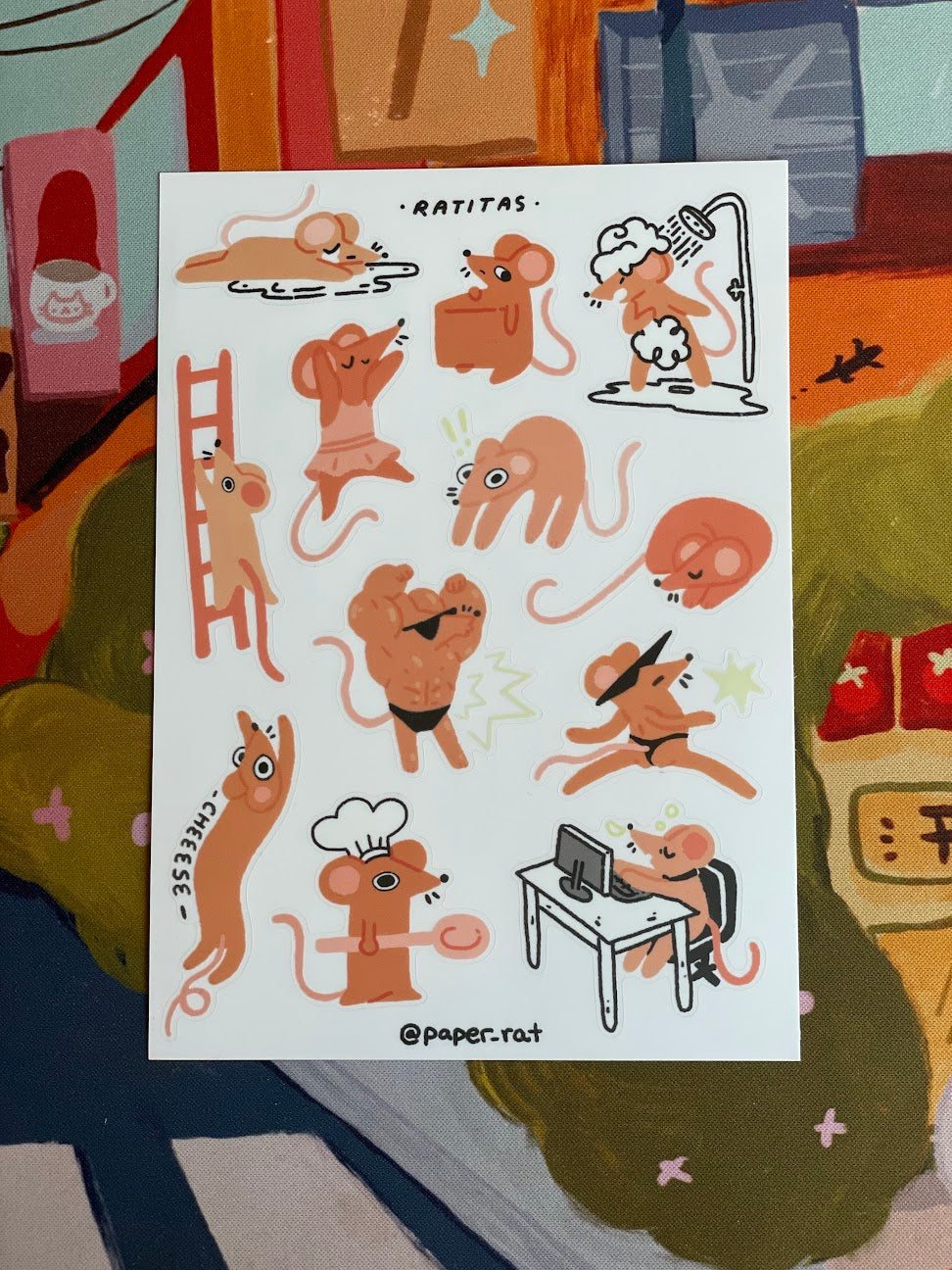 Ratitas Sticker Sheet