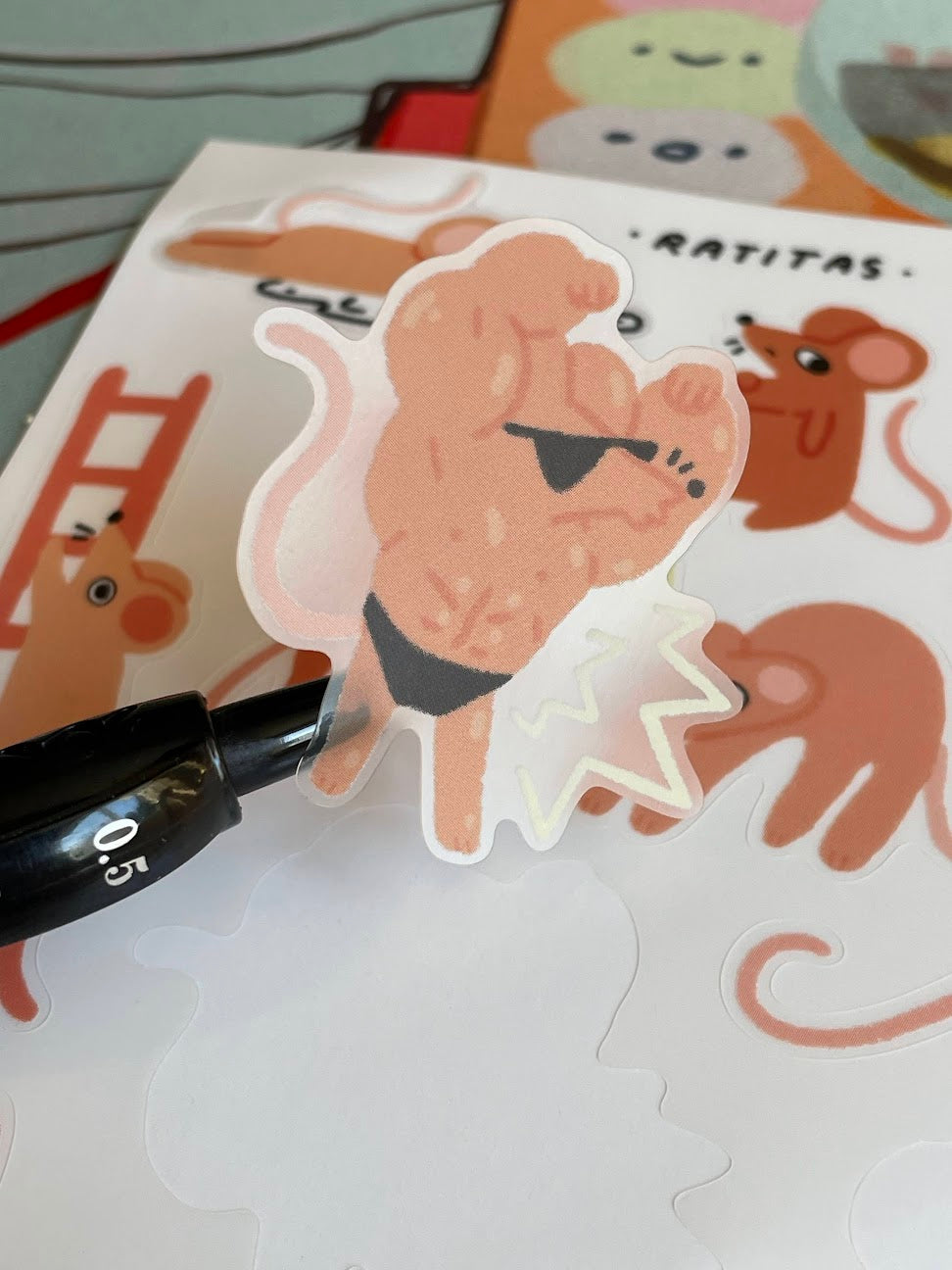 Ratitas Sticker Sheet