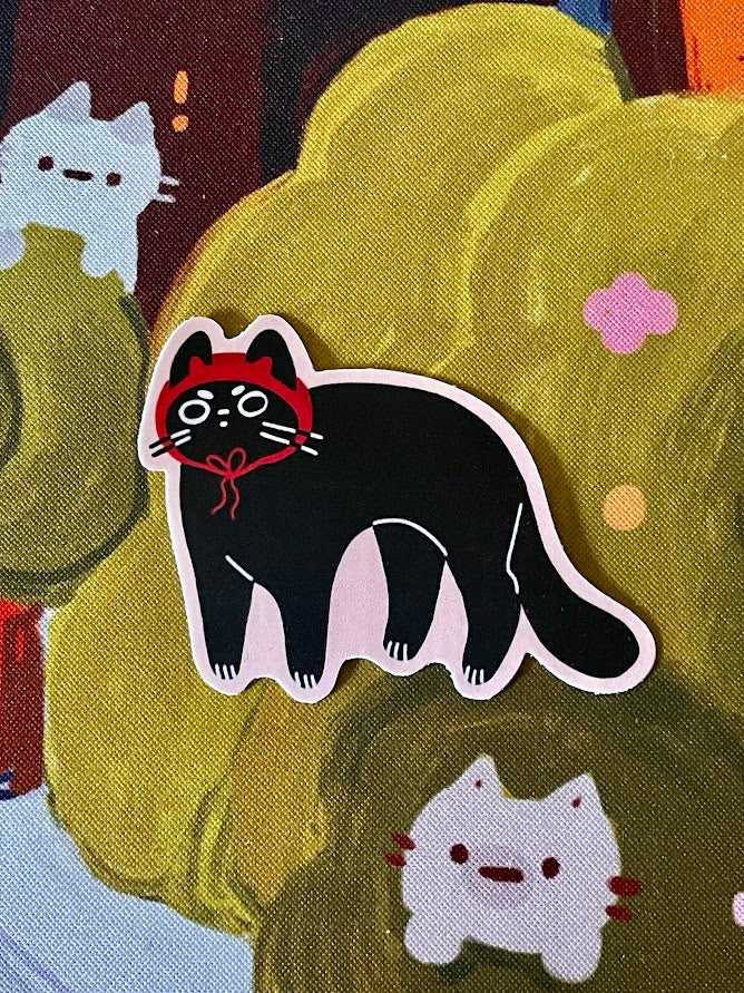 Evil Cat Sticker