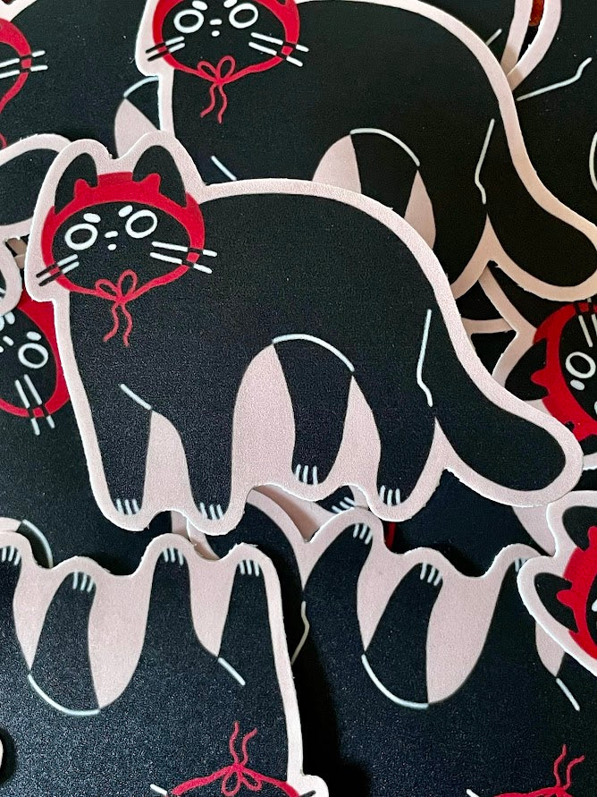Evil Cat Sticker