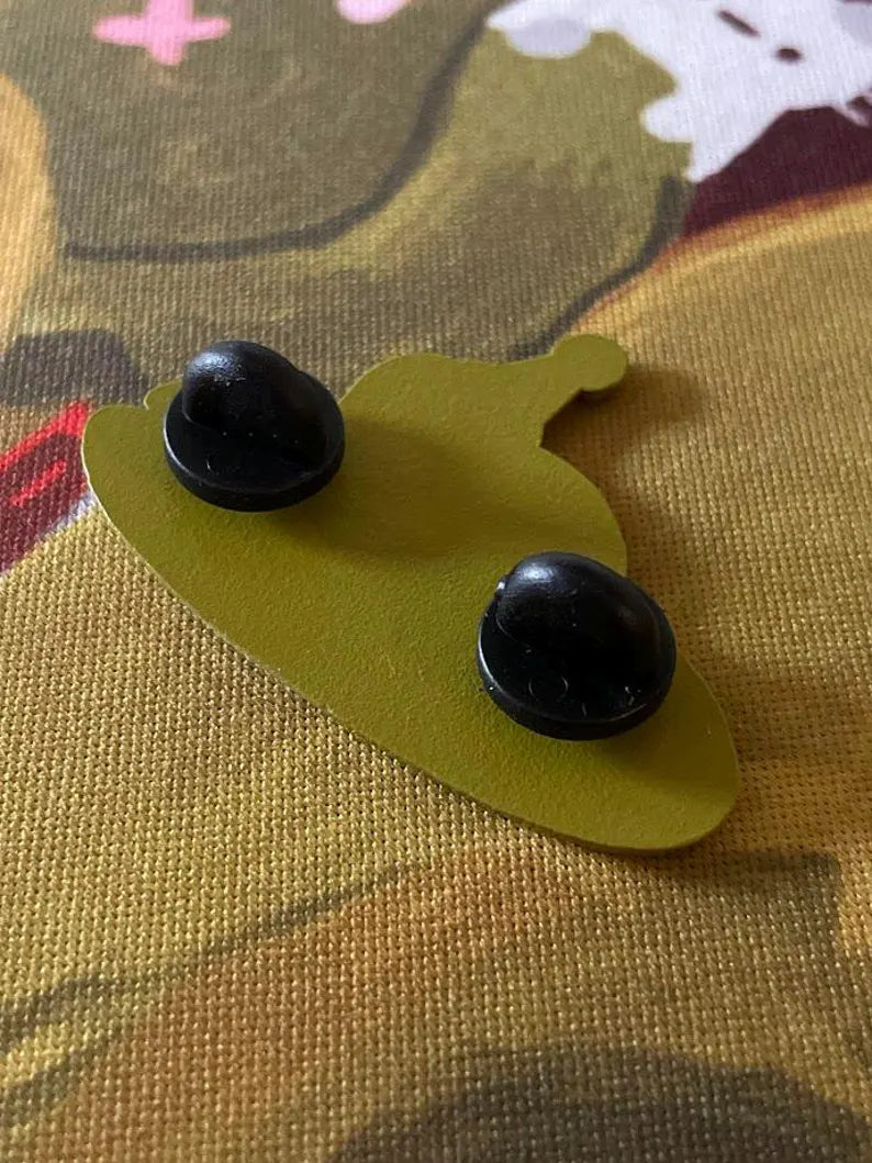 Lilypad Frog Enamel Pin