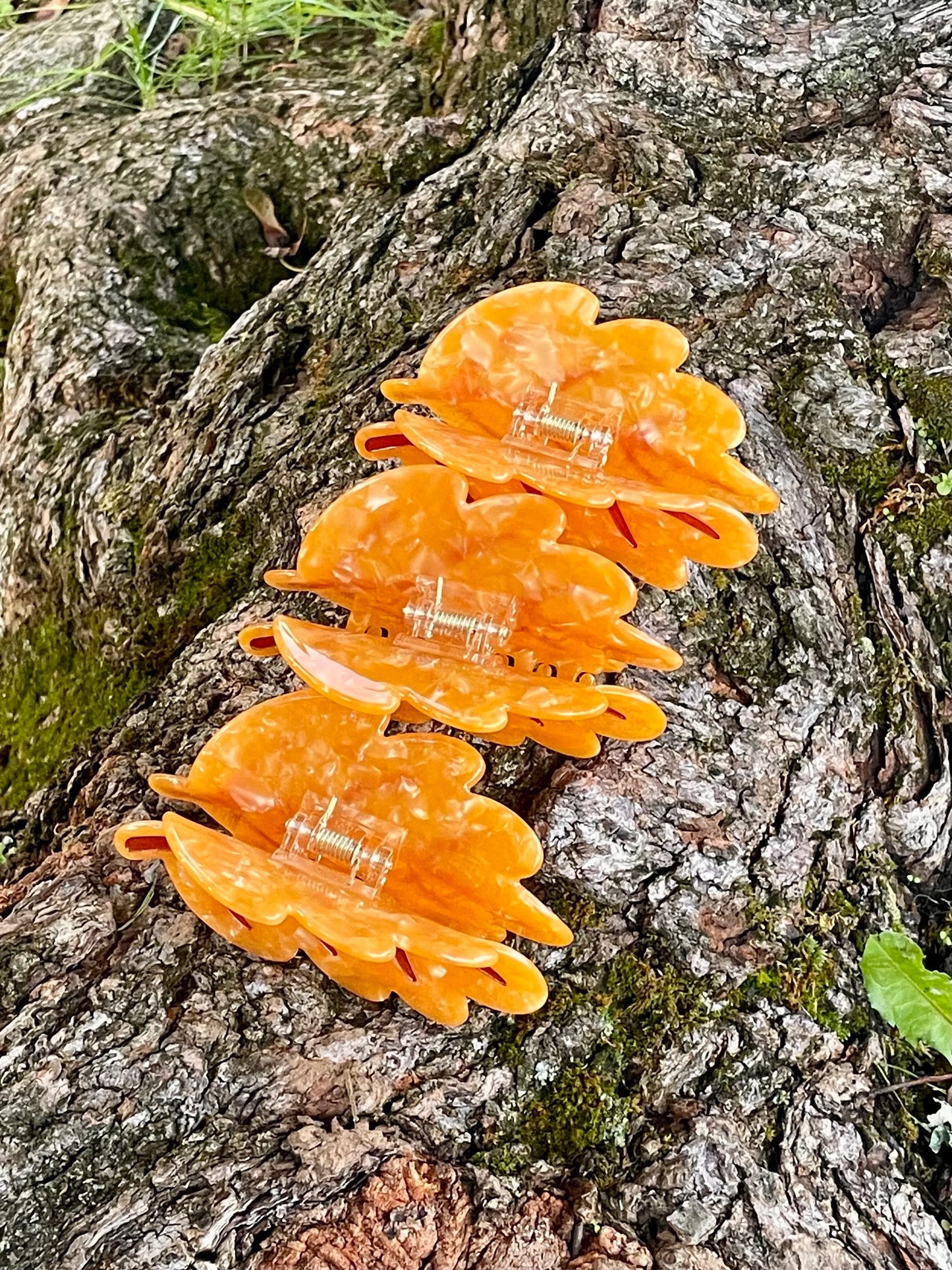 Autumn Leaf Hair Claw Clip