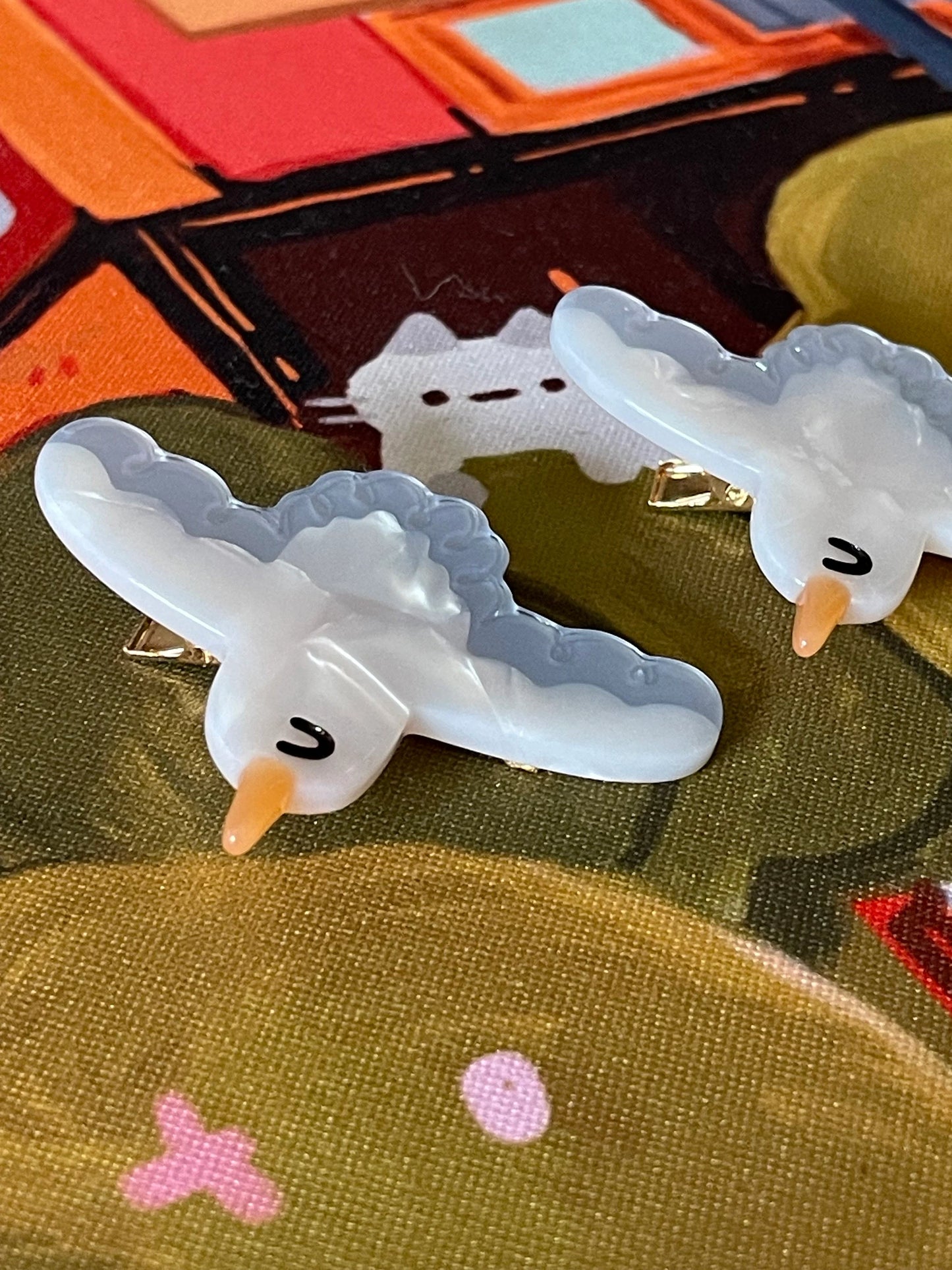 Seagull Barrette Hair Clip | Hair Barrettes | Hair Accessories