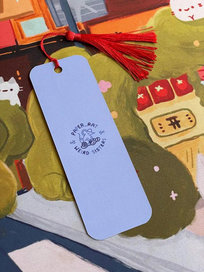 The Summer Triangle Constellations Bookmark with Tassel