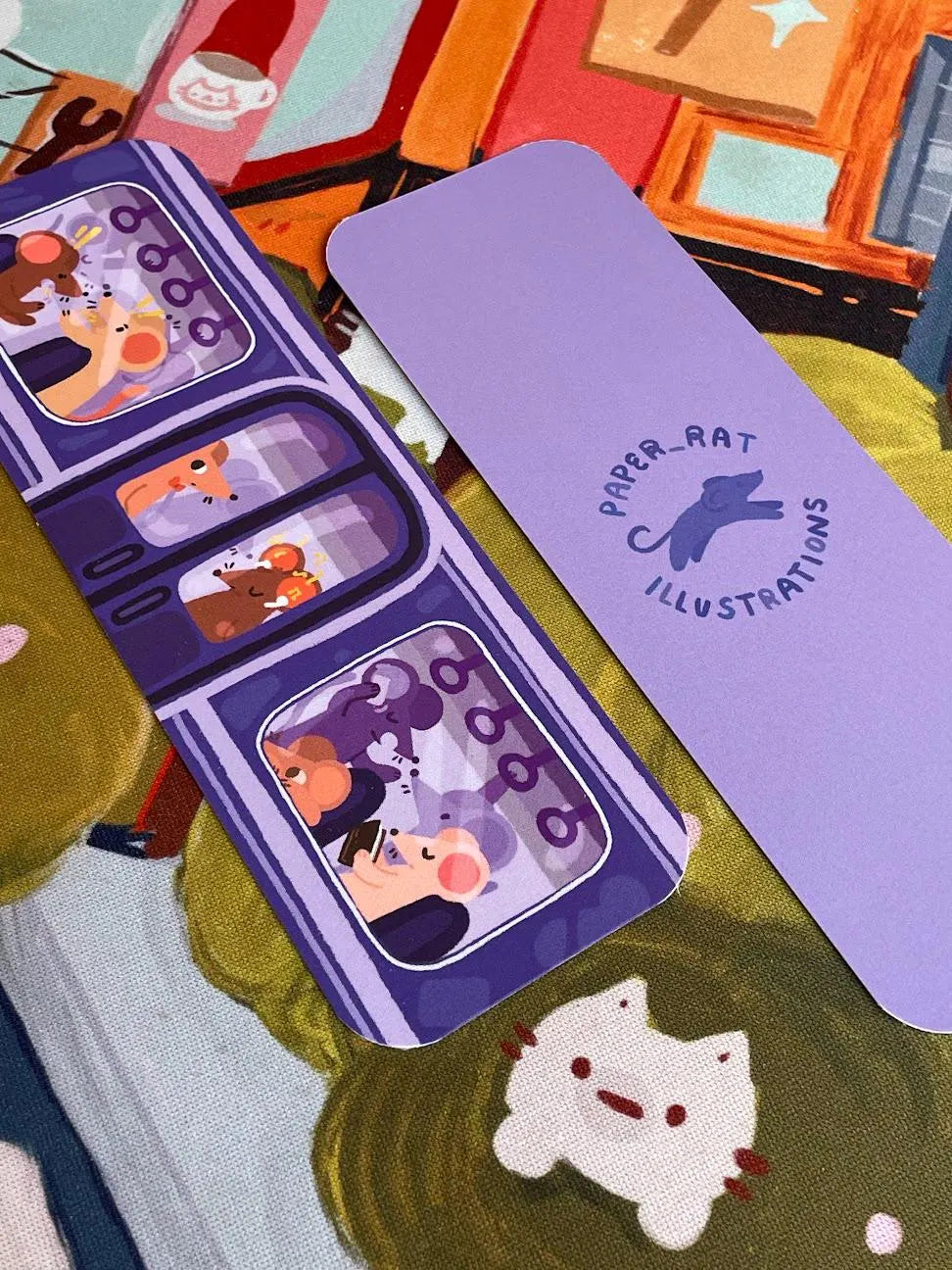 Subway Rats Bookmark | Reading Accessories