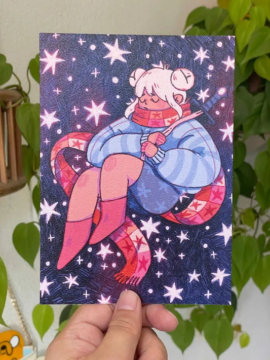 Sleeping Among the Stars Print 5x7