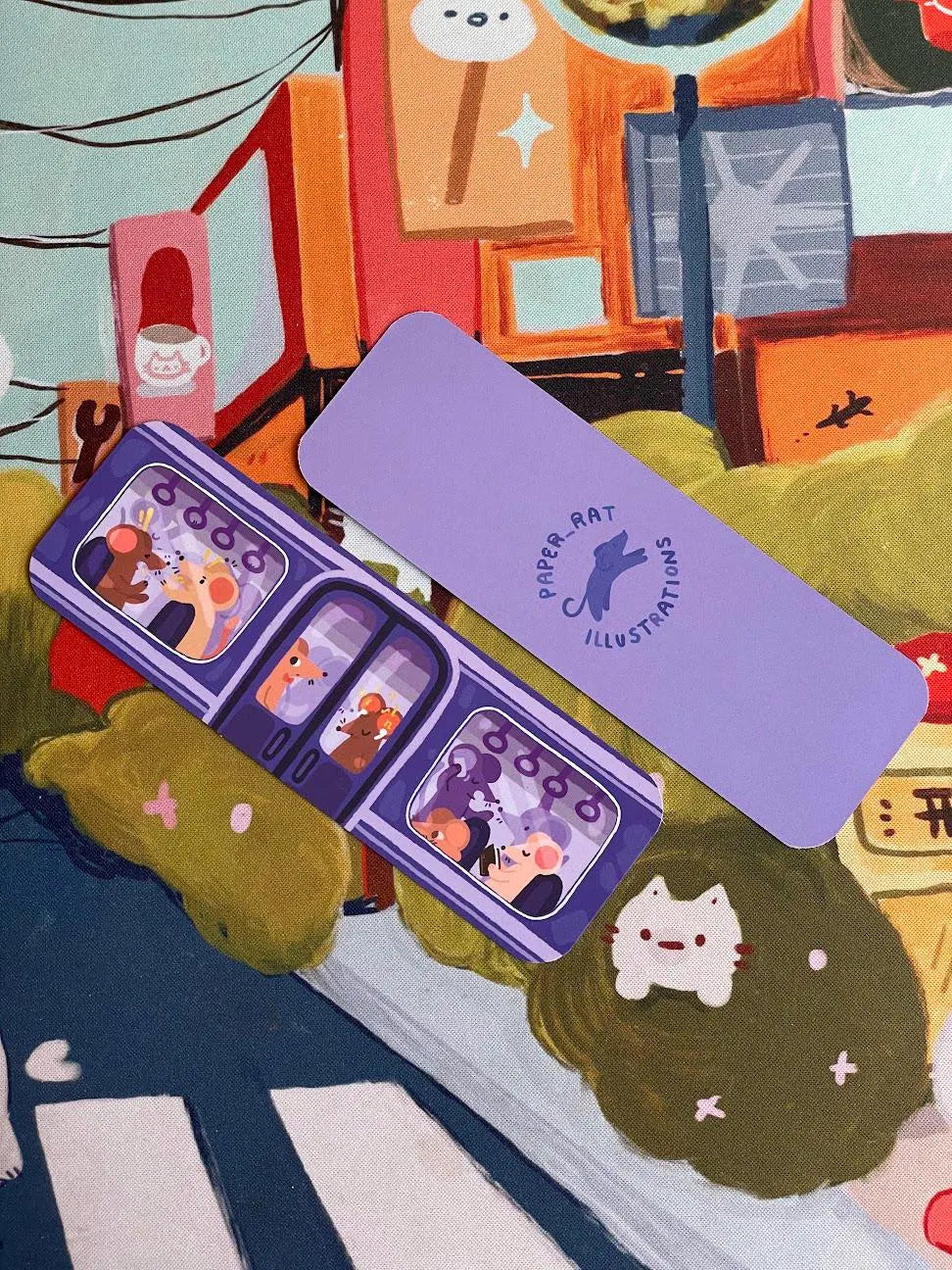 Subway Rats Bookmark | Reading Accessories