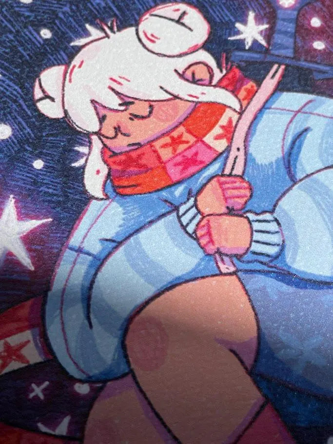 Sleeping Among the Stars Print 5x7